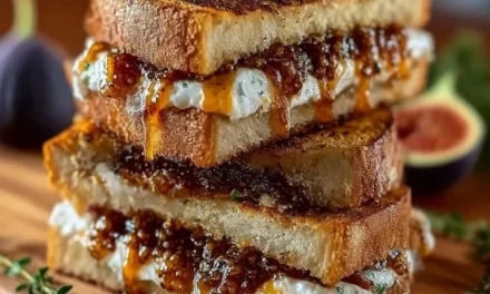Grilled Fig Jam Sandwich: A Taste of Heaven in Just 5 Minutes