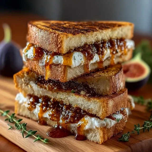 Grilled Fig Jam Sandwich: A Taste of Heaven in Just 5 Minutes