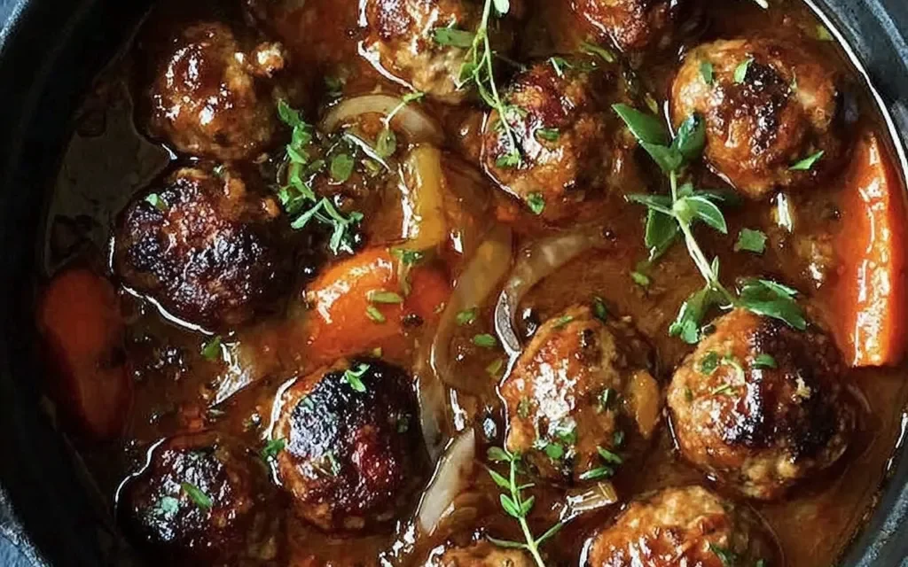 Guinness Gravy Meatballs: A Perfect, Restaurant-Quality Appetizer