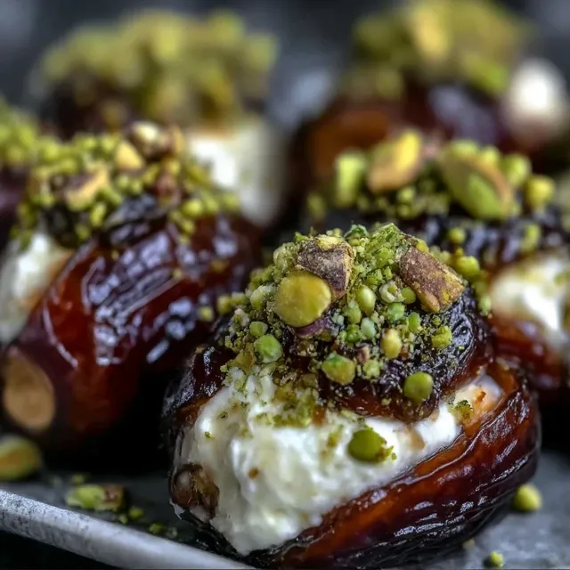 Honey Pistachio Ricotta Stuffed Dates – A Delectable Appetizer Delight
