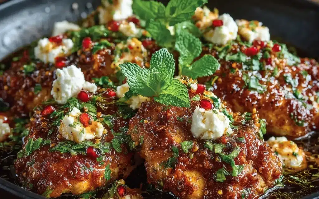 Hot Honey Feta Chicken: A Comforting and Flavorful Weeknight Meal