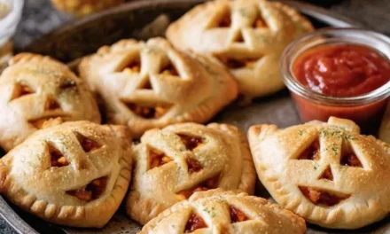 Tasty and Fun Jack-O’-Lantern Calzones You’ll Love