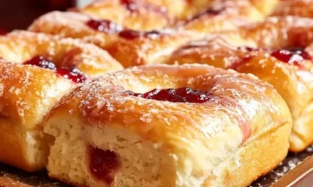 Jam Donut Focaccia – A Comforting Homemade Treat
