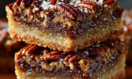 Lazy Girl Pecan Pie Bars: A Quick and Scrumptious Dessert