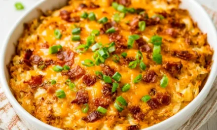 Loaded Hashbrowns – The Effortless Breakfast Masterpiece