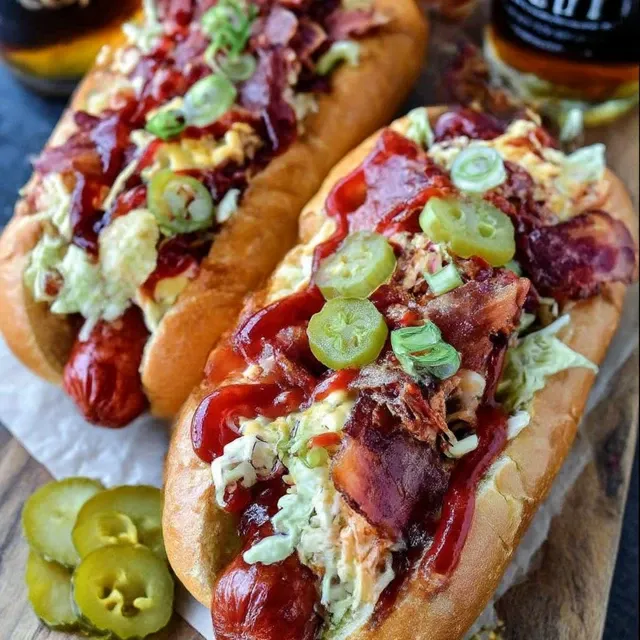 Loaded Kansas City Hot Dogs – A Delightful Summertime Feast