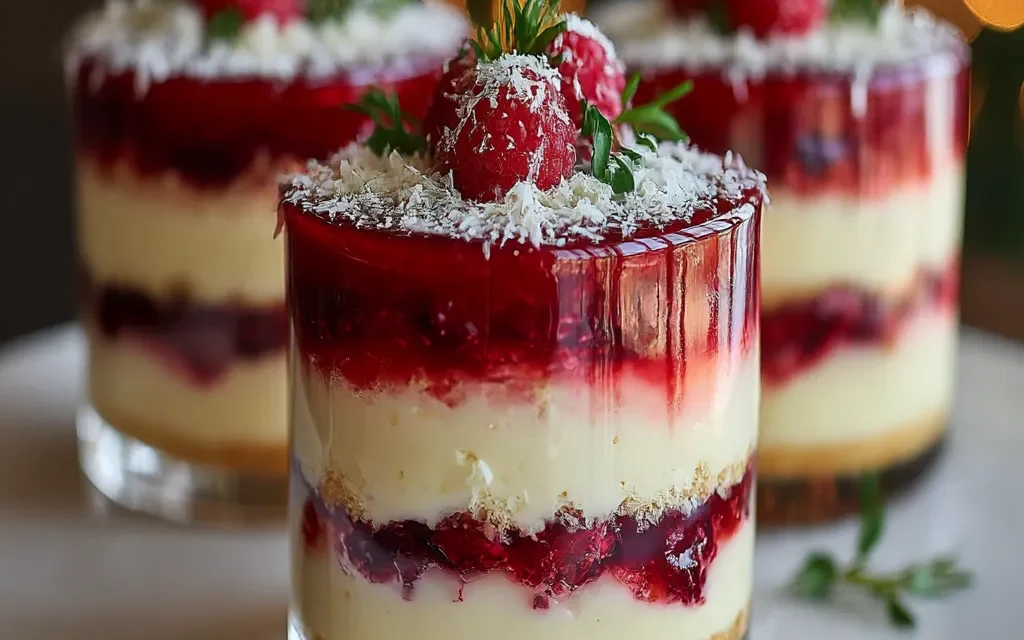 Scrumptious 10-Minute Mini Christmas Trifles