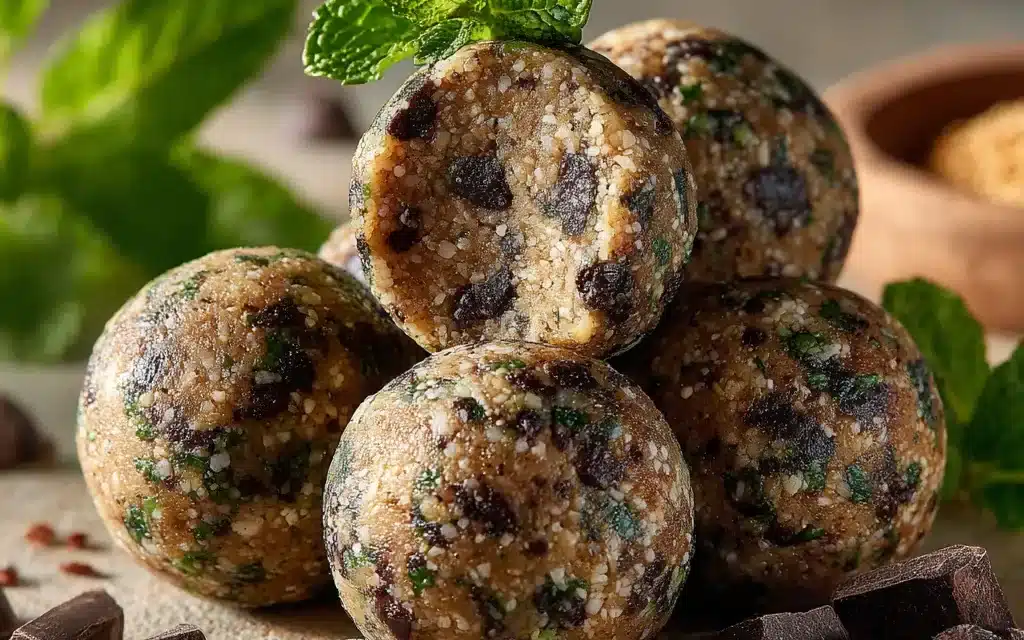 Mint Chocolate Chip Protein Balls – A Classic Treat Made Easy