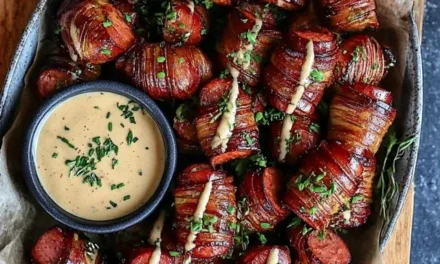 Mustard Hasselback Kielbasa Bites: A Mouthwatering 30-Minute Appetizer