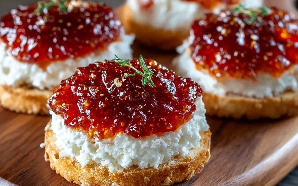 Pepper Jelly and Cream Cheese Bites: The Easiest Appetizer Ever