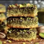 Pistachio Shortbread Cookies