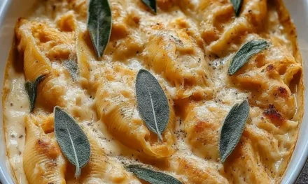 Pumpkin & Gouda Stuffed Shells: A Delectable Homemade Delight