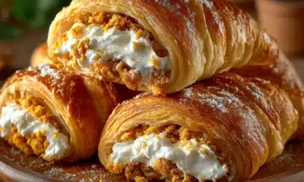 Pumpkin Pie Crescent Rolls with Cream Cheese Filling: A Delightful Twist on a Classic