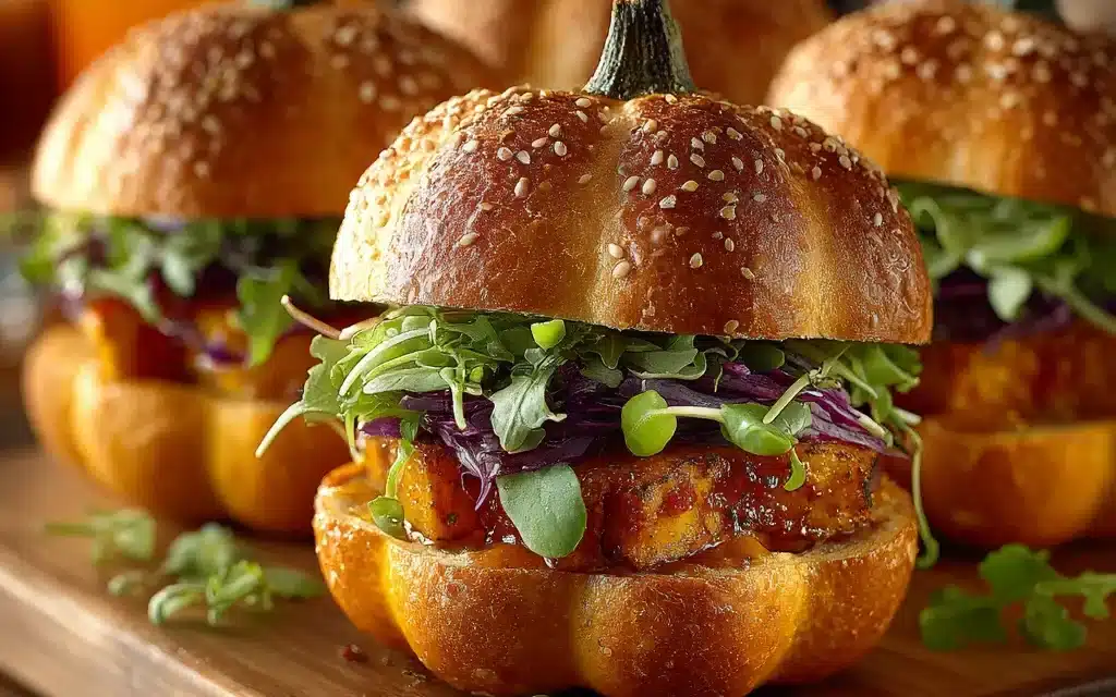 Pumpkin-Shaped Sliders: A Comforting Autumn Treat
