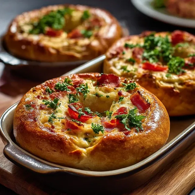 Quiche Stuffed Bagels – A Perfect Breakfast or Brunch Treat