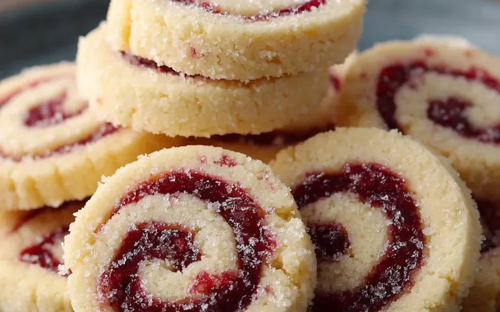 Rasberry Swirt Shortbread Cookies: A Delightful 30-Minute Treat