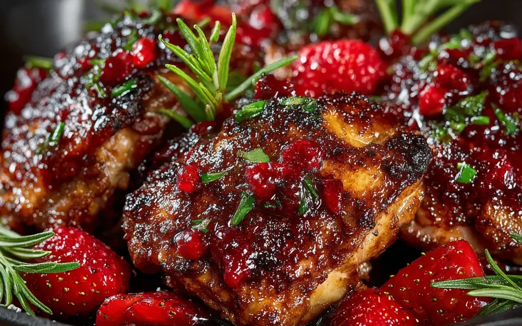 Raspberry Chipotle Chicken Thighs: A Flavorful and Easy Weeknight Meal