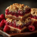 Raspberry Crumble Bars
