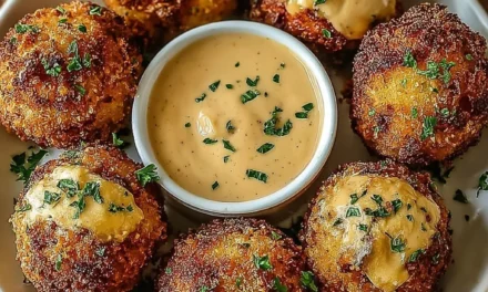 Reuben Balls with Spicy Thousand Island Dipping Sauce: An Effortless Party Pleaser