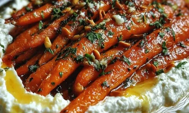 Roasted Carrots With Whipped Ricotta and Hot Honey – A Homemade Delight