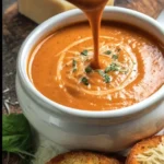 Roasted Red Pepper Gouda Soup