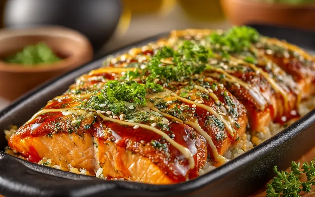 Salmon Sushi Bake: A Scrumptious Restaurant-Quality Dish