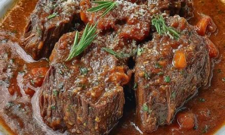 Slow-Cooked Italian Pot Roast (Stracotto) – A Magical 6-Hour Culinary Journey