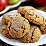 Soft Batch Apple Cider Gingersnap Cookies