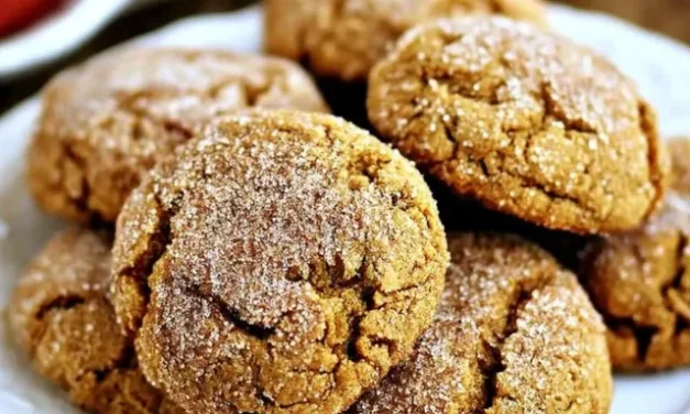 Soft Batch Apple Cider Gingersnap Cookies: A Comforting and Quick Treat