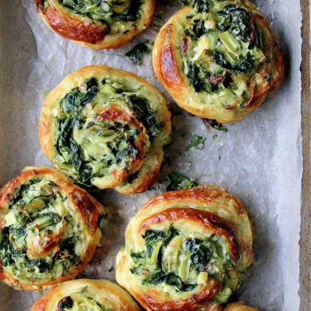 Spinach Artichoke Swirls: A Delightful Appetizer Ready in 10 Minutes