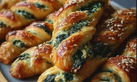Spinach and Feta Puff Pastry Twists: A Mouthwatering 30-Minute Appetizer
