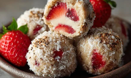 Strawberry Cheesecake Protein Balls: A Delightful Healthy Indulgence