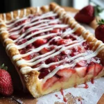 Strawberry Pop Tart Slab Pie