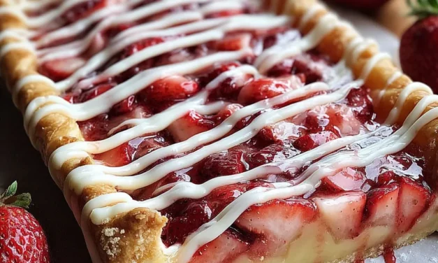 Strawberry Pop Tart Slab Pie – A Delightful Handheld Treat