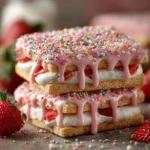Strawberry Pop Tart Sugar Cookies