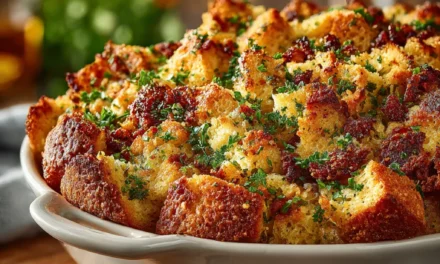 Stuffing Casserole – A Comforting and Quick Casserole Dish