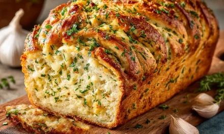 Swirled Garlic Herb And Cheese Bread – A Heavenly 30-Minute Recipe