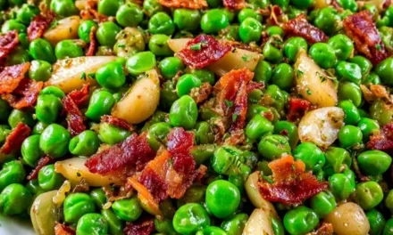 Thanksgiving Peas with Pear and Pancetta: A Delightful Holiday Side Dish