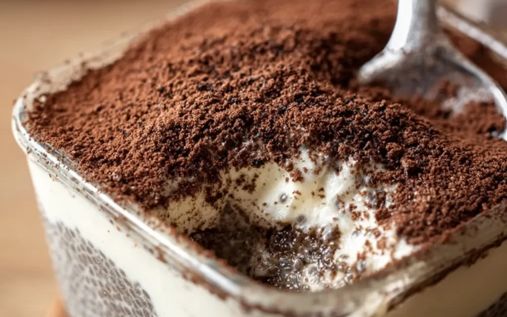 Tiramisu Chia Pudding: A Scrumptious No-Bake Dessert in Just 5 Minutes