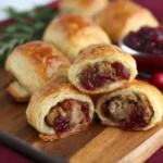 Turkey & Cranberry Sausage Rolls