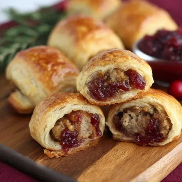 Turkey & Cranberry Sausage Rolls: A Comforting Classic in Just 5 Minutes