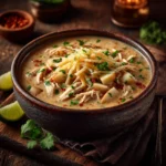 White Cheddar & Apple Chicken Chili