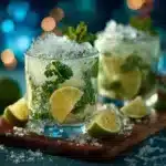 White Christmas Mojitos