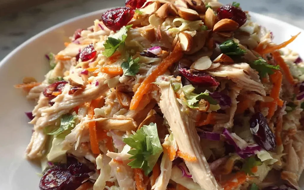 Asian Chicken Cranberry Salad – The Perfect Summer Delight
