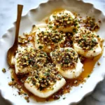 Boursin Cheese Appetizer with Honey and Pistachios