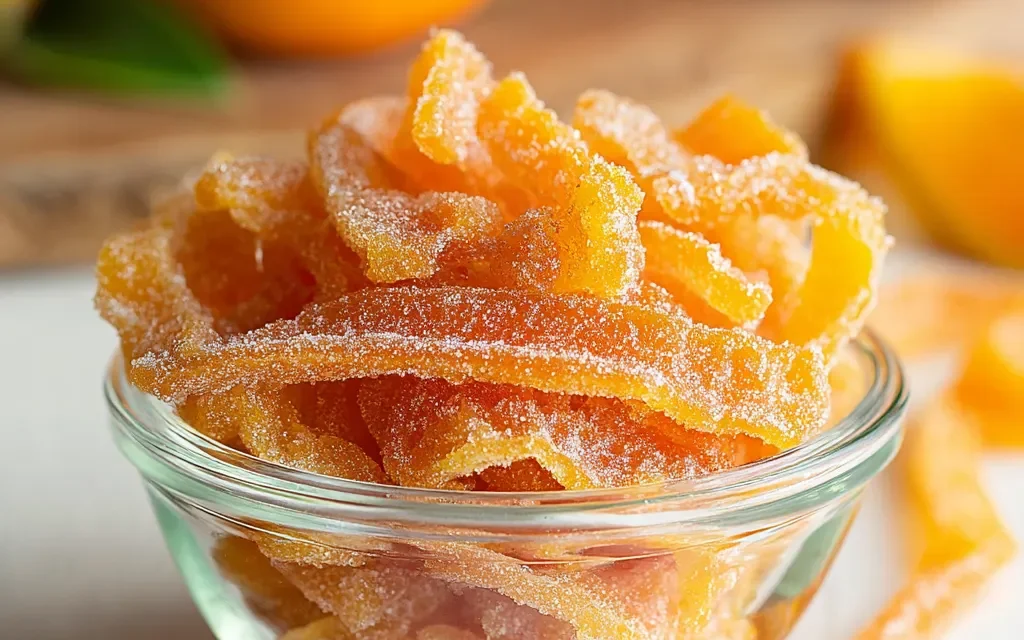 Candied Orange Peel – A Quick and Tasty Treat