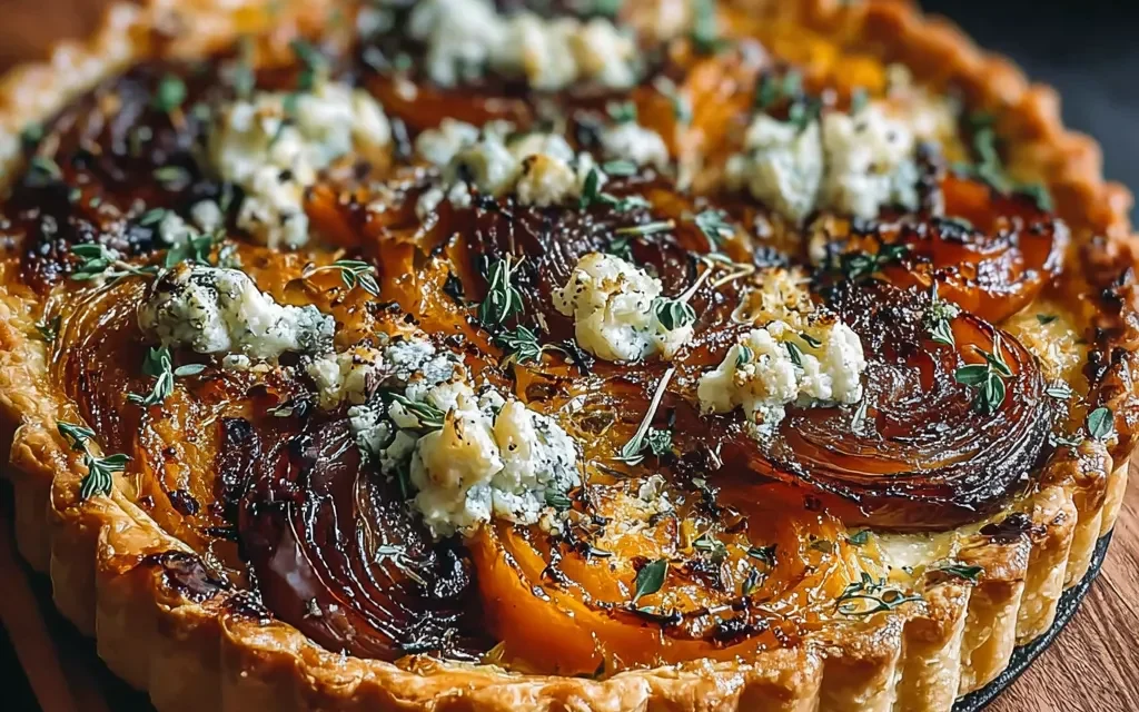 Caramelized Onion Butternut Squash Tart – A Mouthwatering Delight