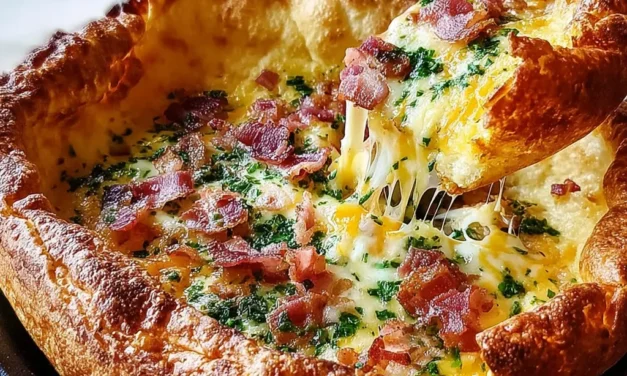 Cheddar Bacon Dutch Baby: A Speedy, Savory Brunch Delight