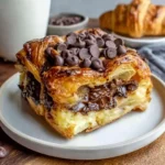 Chocolate Croissant Breakfast Bake