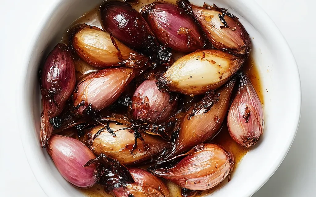 Cider-and-Bourbon-Glazed Shallots: A Delightful Appetizer